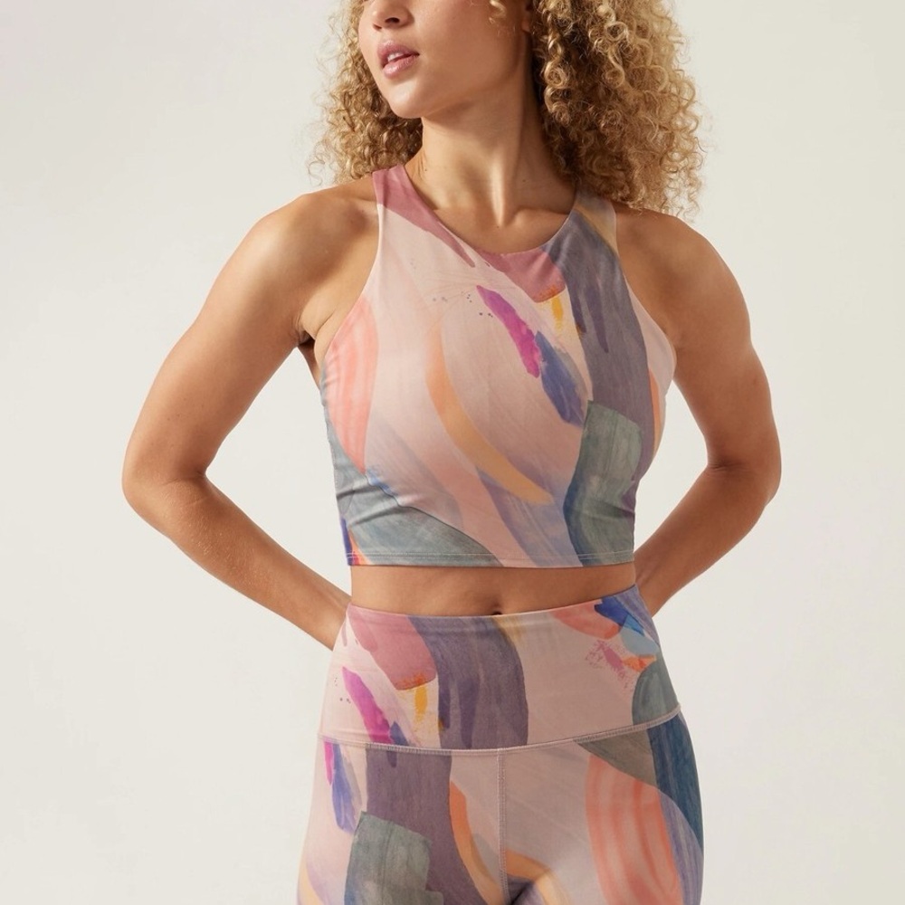 Athleta Conscious Longline Crop